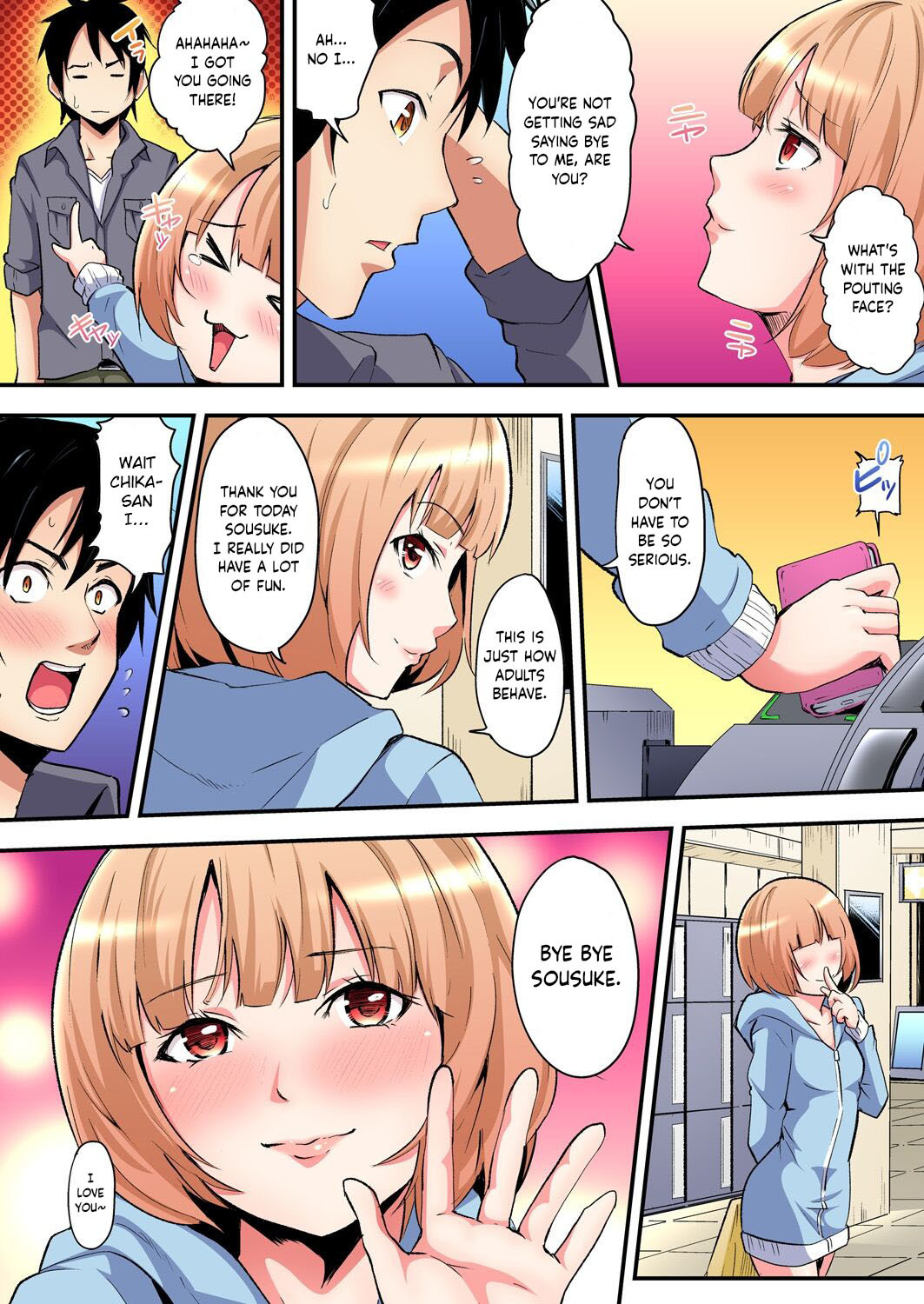 Hentai Manga Comic-Pakopako SEX With a Gal Mama-Chapter 4-3